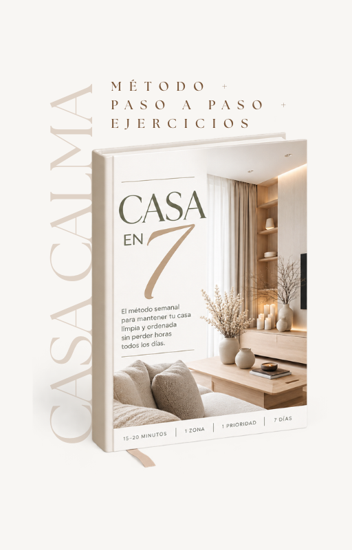 Casa en 7: método para mantener tu casa en orden en 7 días